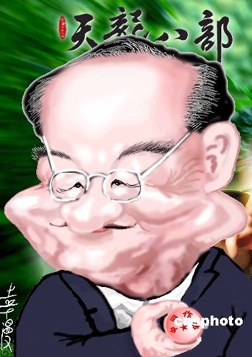 金庸漫画像